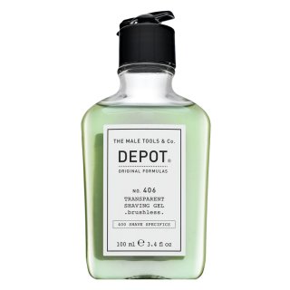 Depot gel za brijanje No. 406 Transparent Shaving Gel 100 ml
