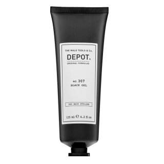 Depot No. 307 Black Gel styling gel za tamnu kosu 125 ml