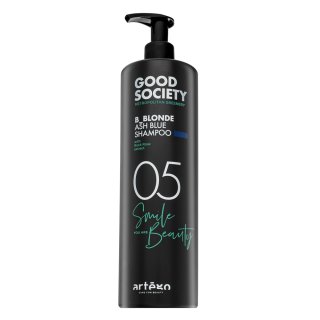 Artègo Good Society 05 B_Blonde Ash Blue Shampoo neutralizirajući šampon za platinasto plavu i sijedu kosu 1000 ml