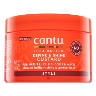 Cantu Shea Butter Define & Shine Custard styling krema za sjaj valovite i kovrčave kose 340 g