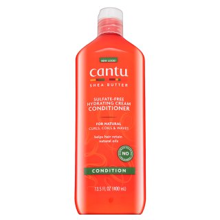 Cantu Shea Butter Sulfate-Free Hydrating Cream Conditioner hidratantni regenerator za valovitu i kovrčavu kosu 400 ml