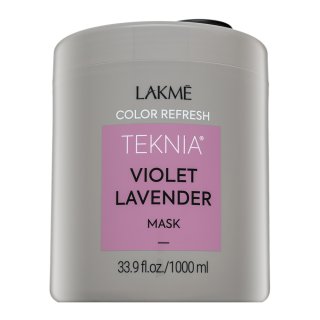 Lakmé Teknia Color Refresh Violet Lavender Mask hranjiva maska s pigmentima u boji za kosu s ljubičastim nijansama 1000 ml