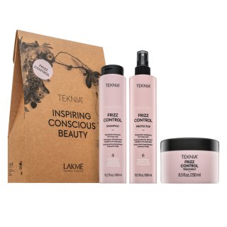 Lakmé Teknia Frizz Control Pack set protiv kovrdžanja kose 300 ml + 300 ml + 250 ml