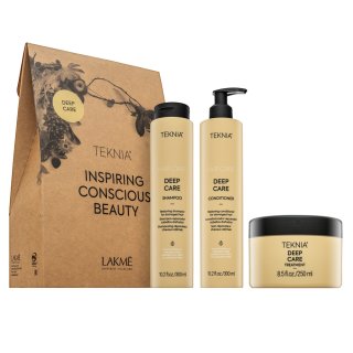 Lakmé Teknia Deep Care Pack set za oštećenu kosu 300 ml + 300 ml + 250 ml