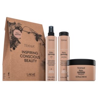 Lakmé Teknia Full Defense Pack set za zaštitu i sjaj kose 300 ml + 300 ml + 250 ml