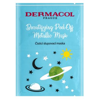 Dermacol maska za čišćenje Beautifying Peel-Off Metalic Mask 15 ml