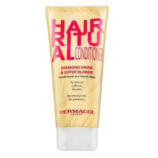Dermacol Hair Ritual Diamond Shine & Super Blonde Conditioner učvršćujući regenerator za kosu za plavu kosu 200 ml