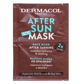 Dermacol After Sun maska Face Mask 2 x 8 ml