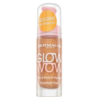 Dermacol Glow Wow Prime & Blend & Highlight uljepšavajući fluid za ujednačenu i prosvijetljenu kožu 20 ml