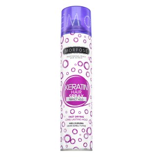 Morfose Hair Spray Perfect Hold lak za kosu za jaku fiksaciju Keratin 250 ml