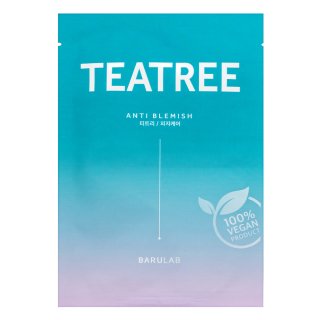Barulab The Clean Vegan platnena maska Mask Tea Tree 23 g