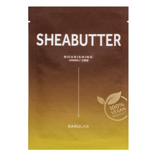 Barulab The Clean Vegan platnena maska Mask Shea Butter 23 g