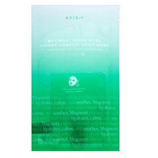Axis-Y Green Vital platnena maska Energy Complex Sheet Mask 27 ml