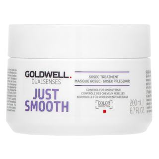 Goldwell Dualsenses Just Smooth 60sec Treatment uhladzujúca mask za neukrotivu kosu 200 ml